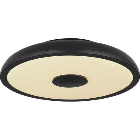 Globo - plafoniera - Raffy - nero - plastica - Ø 28cm - LED - (1/5)