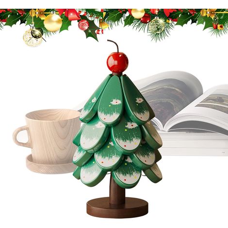 Dessous de plat en bois, forme arbre (1/5)