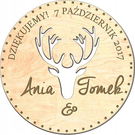 GRAZIE PER GLI OSPITI MATRIMONIO, MAGNETE matrimonio MK6 (1/4)