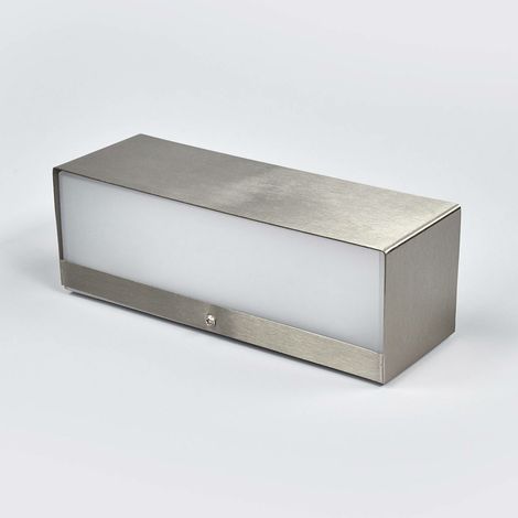 [NEUWERTIG] B-Ware Lindby Led Außenwandleuchte Alicja Wandleuchte Außenlampe Lampe 4,8 W Edelstahl