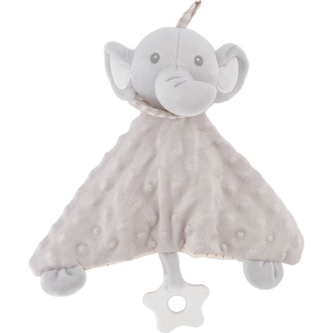 Couverture Sécurité Bébé Éléphant Douce Légère - Doudou Confortable pour Nouveau-né à la Maison (1/5)