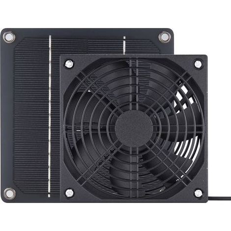 Longue durée de vie solaire extérieure à grande vitesse de ventilateur d'extraction d'animal familier de ventilateur d'extraction solaire 3W (1/5)
