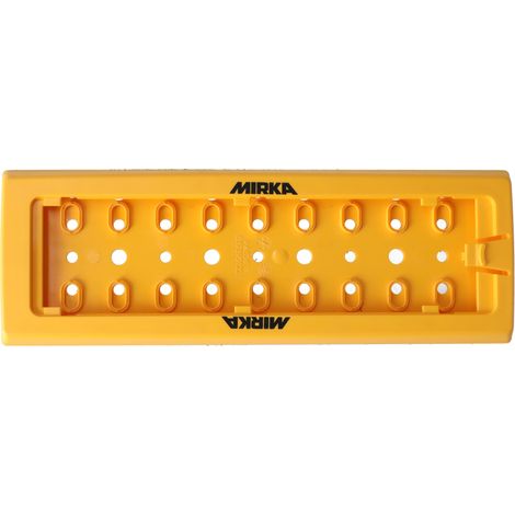 Mirka Schleifpad 80x230mm Klett / für DecoSander Stabschleifer / für glattes Wand- & Deckenfinish, Trockenbau, Detailarbeiten