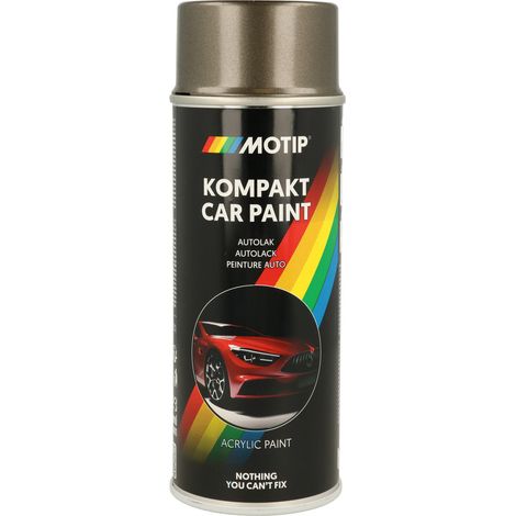 PEINTURE ACRYLIQUE KOMPAKT 55527 GRIS METALLISE 400ML MOTIP