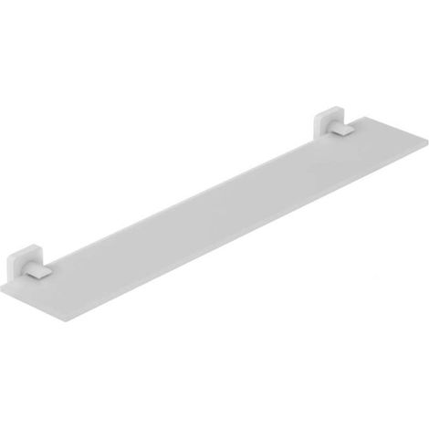 Kludi Vela S - Étagère, longueur 60 cm, verre/blanc mat 2597353 (1/2)