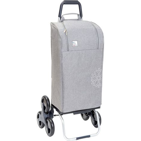 Sidebag - Chariot isotherme 6 roues fashion Gris