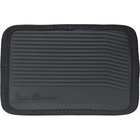 Ghidini Cipriano Topflappen für Backbleche und Töpfe Iginio Massari aus Silikon und Baumwolle Schwarz 14x14 cm