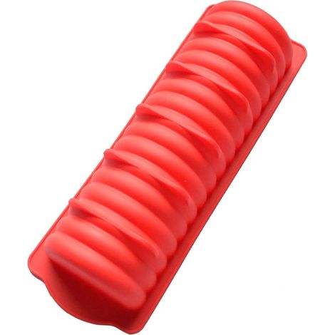 Moule à pain et cake en silicone antiadhésif, plat de cuisson pour hot-dog et desserts, usage pâtisserie DIY (1/5)