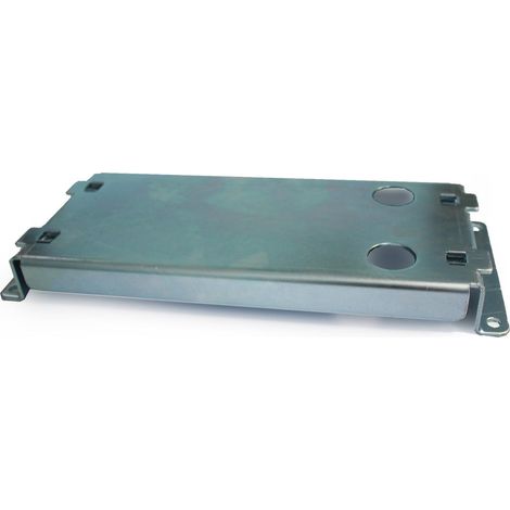 Plaque de fixation pour portail coulissant - Ducati HOME-AUTOMATION Plak 8700 - réglable, en acier inoxydable