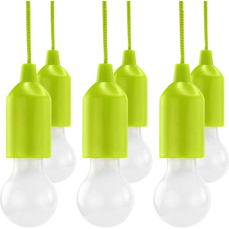 HyCell Pull-Light Set mit Zugschalter, Warmweiß LED 22 Stunden Leuchtdauer