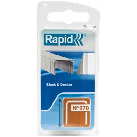 Agrafes Galva - RAPID - 970/12mm - Blister 672