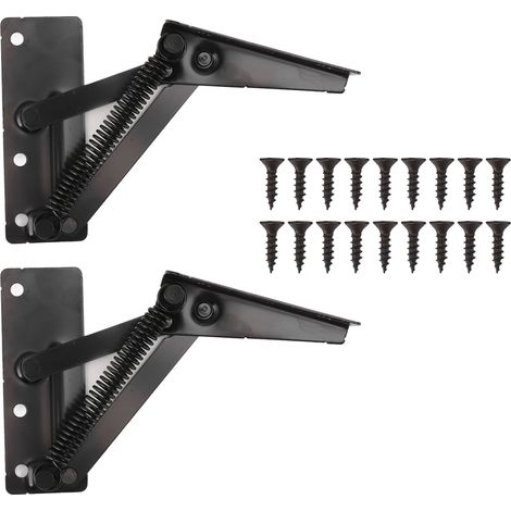 Charnière de cisaillement à 80 degrés, Support pliable en acier laminé à froid pour portes d'armoire, lit, canapé