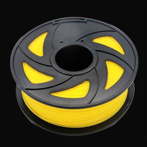 1,75 mm PETG-Filament für 3D-Drucker, hochfestes Verbrauchsmaterial, gelb, auf Spule, ideal für DIY-Projekte (1/5)