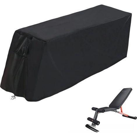 Housse de poids réglable Oxford 600D robuste et imperméable pour équipement de gym, pluie, poussière, UV, 140 x 46 x 41 cm (1/5)