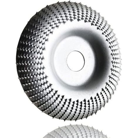 Disque Bois Meuleuse 110 mm,Disque Meuleuse Bois pour le Meulage Grossier des Matériaux, Disque Sculpture Bois Adapté pour 115 (1/4)
