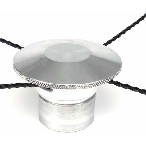 Tête débroussailleuse 4 brins universelle multi-fils – Aluminium haute résistance – Compatible débroussailleuses 35 cc et plus – Coupe nette – Ozaki (1/5)