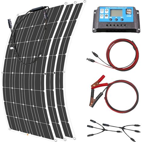 Panneau Solaire, Design Flexible, Haute Efficacité, Kit solaire 300w (1/2)