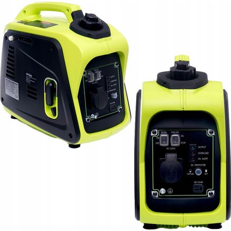 Generatore inverter portatile silenzioso Kraft&Dele da 1800 W con regolatore di tensione AVR e rame. (1/5)