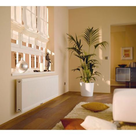 Radiateur panneau eau chaude horizontal - HxL 900x700mm - 2116 Watt - FTV330900701R2K