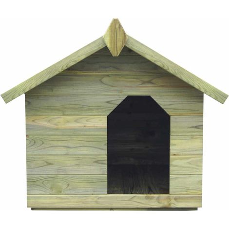 Niche de jardin avec toit ouvrant en bois de pin imprégné