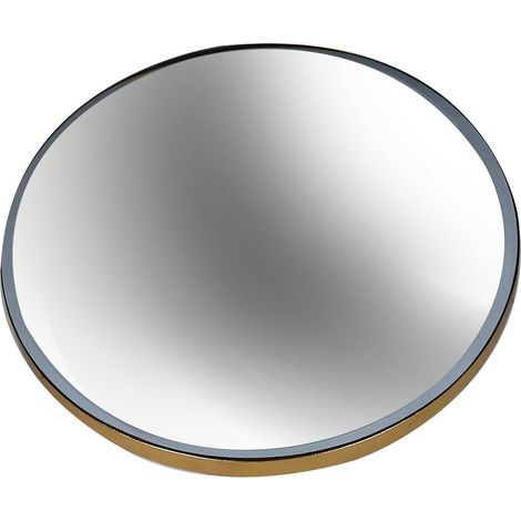Centrotavola a Specchio Ø25,5x2h cm Oro
