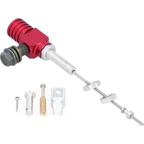 Modification de moto : pompe hydraulique d'embrayage à économie de main-d'œuvre, pompe hydraulique inférieure d'embrayage et pompe réceptrice (version améliorée) rouge. (1/5)