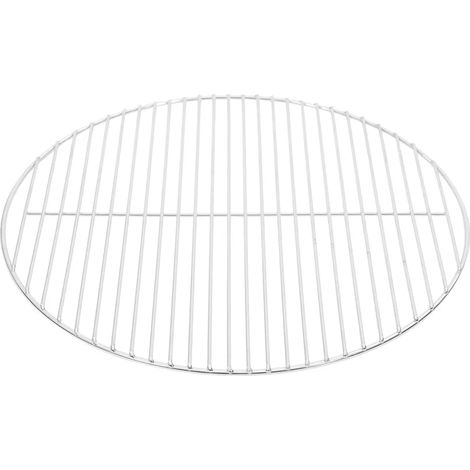 vidaXL Grillrost rund Ø50 cm Edelstahl 304