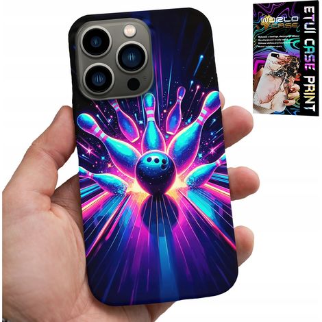 Custodia per iPhone 14 PRO - cover bowling strike, retro (1/5)