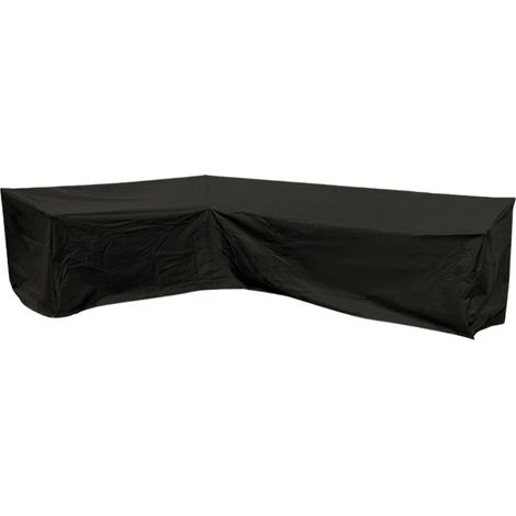 1 Housse de protection, forme L, nylon 210D, imperméable, anti-UV, pour canapé d'angle extérieur (1/5)