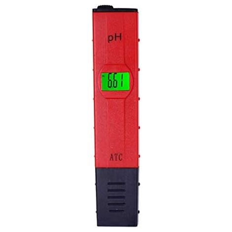 Testeur TDS portable, écran LCD pour la qualité de l'eau : plage de mesure 0-9990 ppm, adapté à l'agriculture, aux aquariums et à l'eau potable domestique, rouge