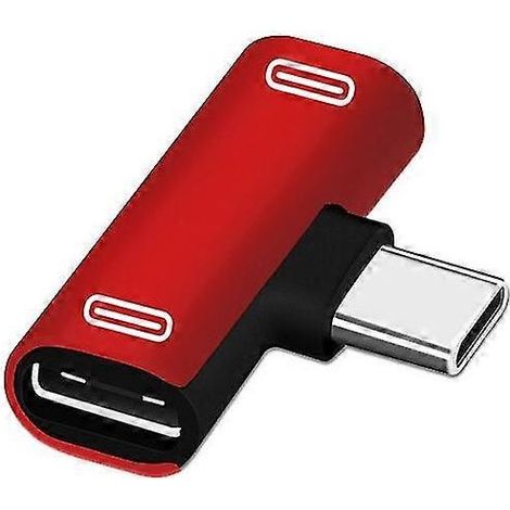 Répartiteur USB-C 2 en 1, câble USB-C mâle vers double câble USB-C femelle, chargeur pour casque (1/5)