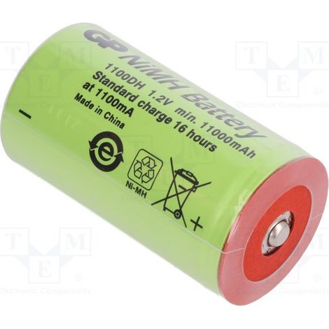 Bateria Ni-mh D/r20 1,2v 11000mah Con Teton D/1100dh