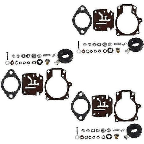 x Kit de reparación y reconstrucción de carburador y flotador compatibles con Johnson Evinrude 396701 65 70 75 - Edición JZ 0618 (1/4)