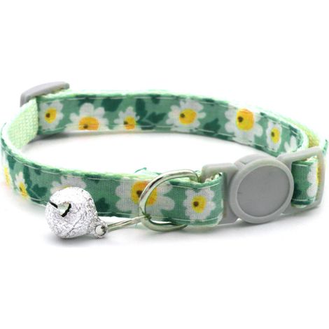 Collier Pour Chien En Coton Ajustable Avec Nœud Papillon Amovible Pour Petit Et Moyen Chien - 1 Pièce (1/5)