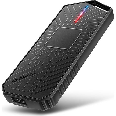 Carcasa para SSD M.2 NVME/SATA USB-C EEM2-GAM AXAGON (1/3)