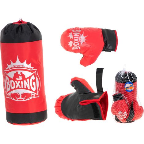 Boxset mit Boxsack und Handschuhen