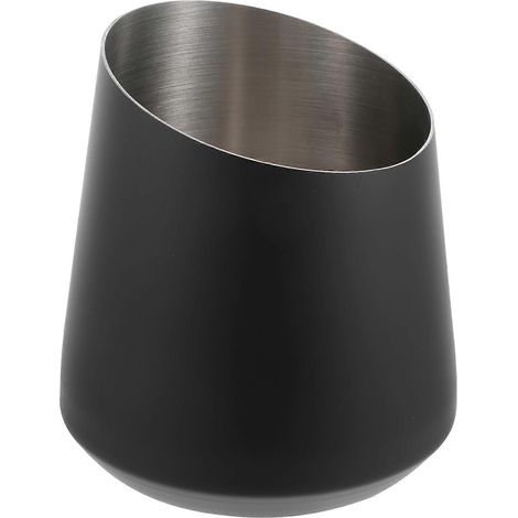 Seau à vin en acier inoxydable pour usage culinaire, type tonneau à raisins ou seau à glace. (1/5)