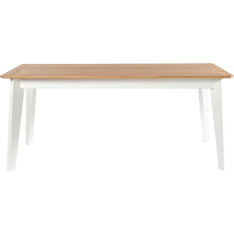 Table à manger rectangulaire extensible en chêne L180/260 - JOYCE (1/5)