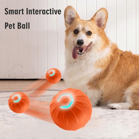 Jouet interactif pour chien, balle vibrante qui bouge et tremble automatiquement, jeu d'éveil en intérieur comme en extérieur (1/5)