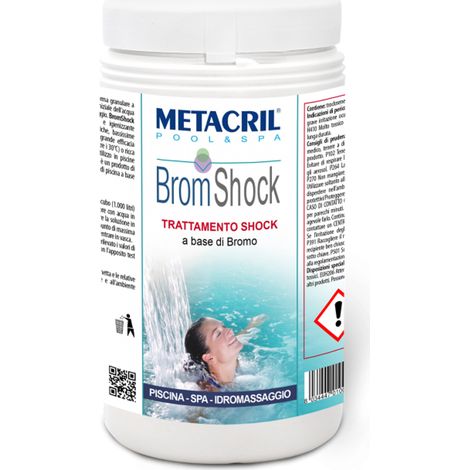 Bromshock Trattamento Shock a base di Bromo granulare Metacril 447 01001
