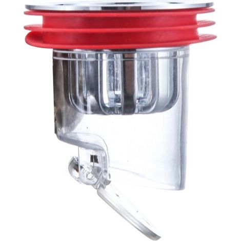 Desagüe de suelo de PVC GABRIELLE, desagüe antiolor para desagüe, atracción magnética, desagüe de suelo de gran desplazamiento, filtros antiolor para lavabo de ducha