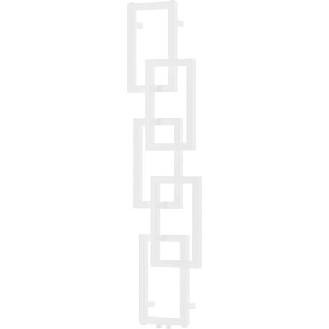 Mexen Grid radiador decorativo de ba帽o 1360 x 390 mm, 349 W, blanco - W215-1360-390-00-20
