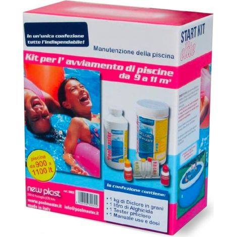 Elite Starter Kit mit Dichloralgizid pH / Chlor Tester (1/5)