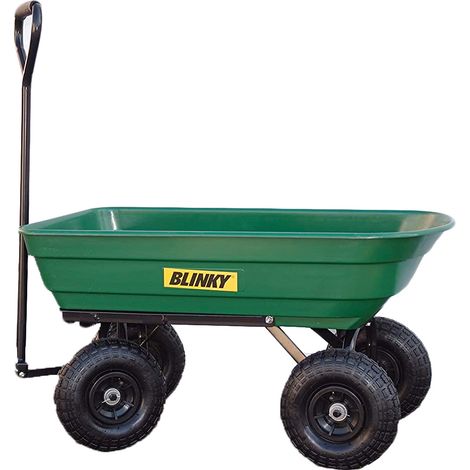 carrello ribaltabile con 4 ruote 75 litri portata 200kg - blinky (1/4)