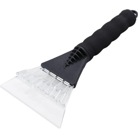 Pelle à neige avec caoutchouc pour gratter le pare-brise, outil pratique pour enlever la glace et la neige, durable et adaptée aux accessoires de voiture (1 pièce) (1/5)