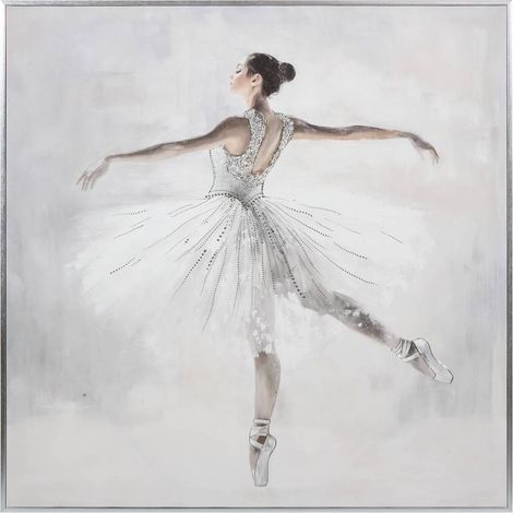 Tela stampata vivi 78x78cm grigio - Atmosphera créateur d'intérieur