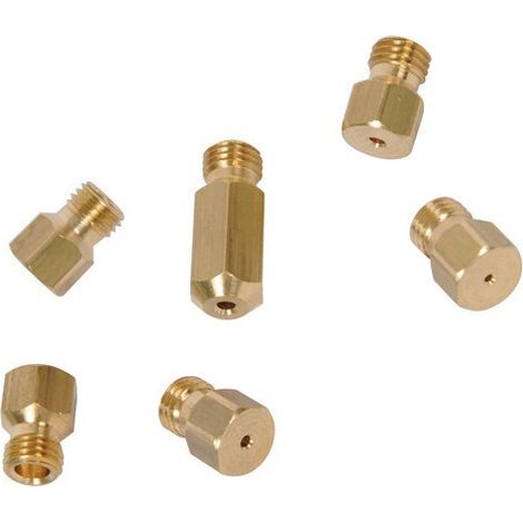 Jeu d'injecteurs gaz naturel (296117-13707) (50296300002) Four, cuisinière 2961177321420717914 FAURE, ARTHUR MARTIN ELECTROLUX,