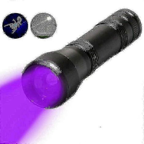Lampe torche UV 25 000 lumens, éclairage extérieur, 5 modes, lampe torche LED, mise au point variable, alimentation secteur (1/5)