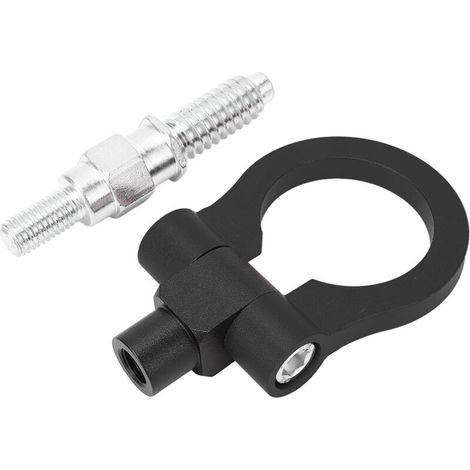 Gancho de remolque con ojo para parachoques delantero y trasero de aluminio Yctze Racing, elegante gancho de remolque con ojo de aleación de aluminio.