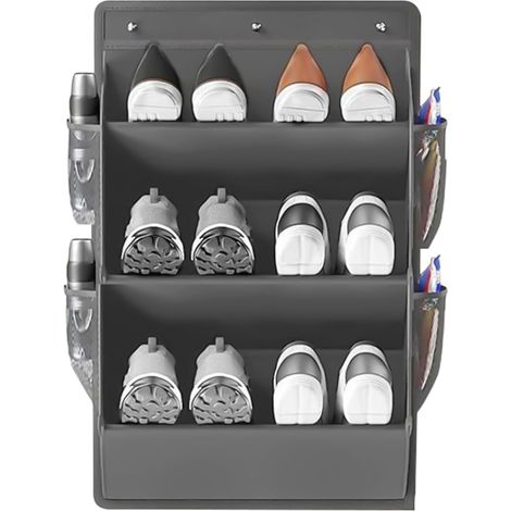 Porte-Chaussures Pour Camping-Car Range-Chaussures mural à 3 Poches Profondes (1/5)